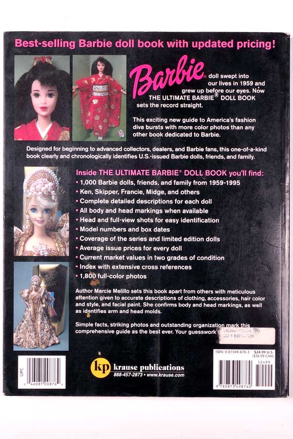  The Ultimate Barbie Doll Book Лучшая книга о кукле Барби в продаже