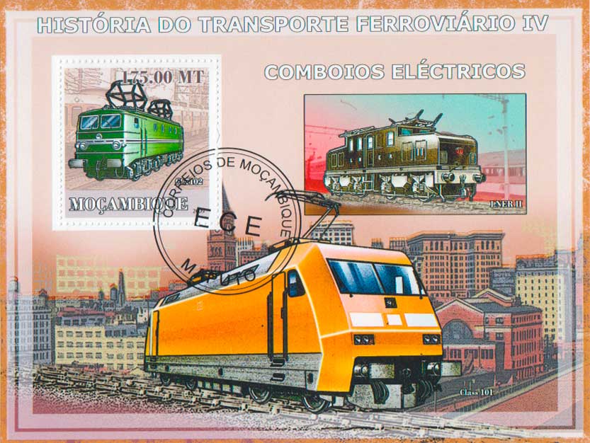Электровозы почтовый блок в продаже Электровозы почтовый блок в продаже